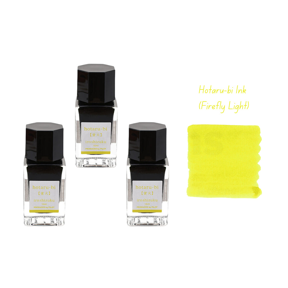 Pilot Iroshizuku Fountain Pen Ink (Mini 3-Piece Set) 15 ml INK-15-3AS