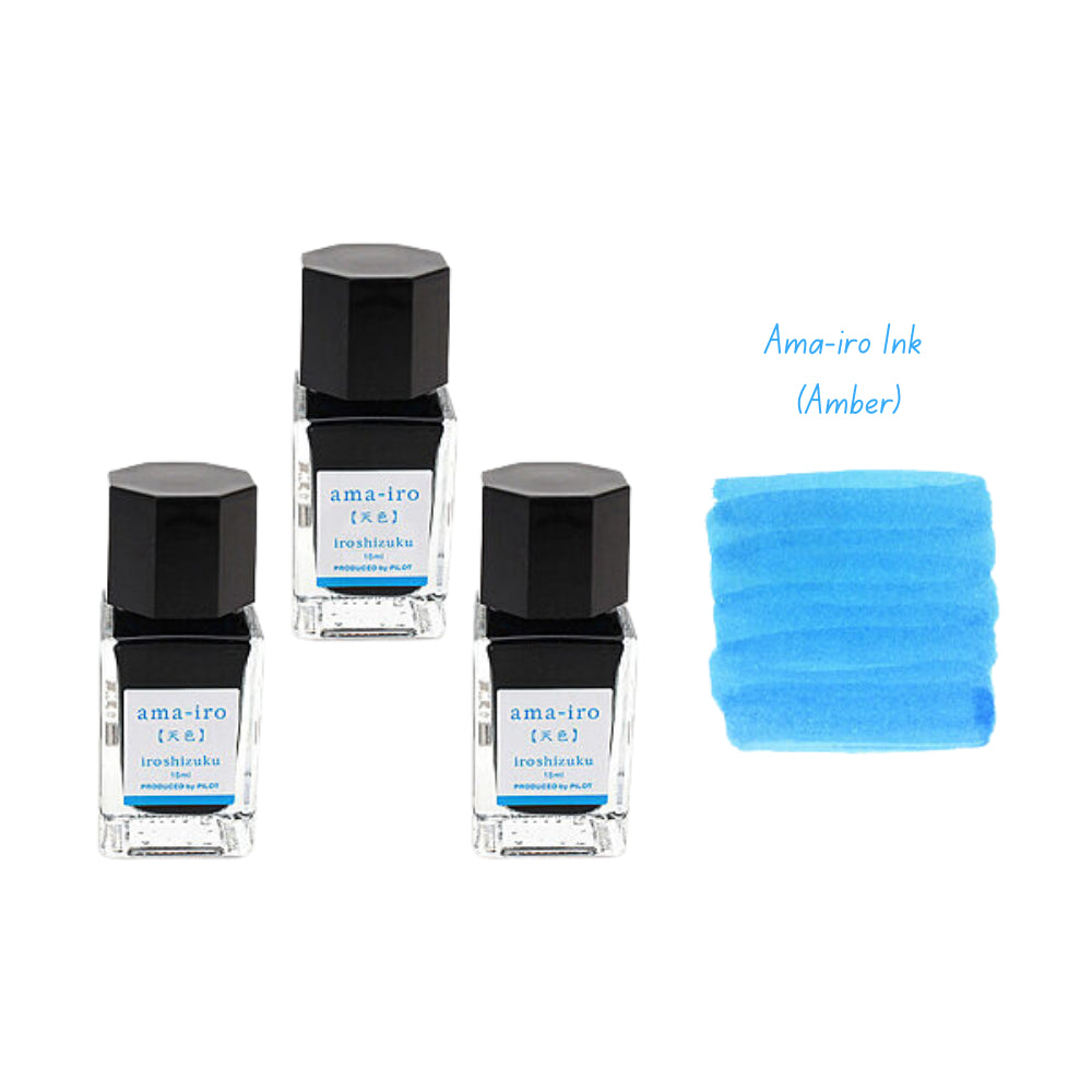 Pilot Iroshizuku Fountain Pen Ink (Mini 3-Piece Set) 15 ml INK-15-3AS