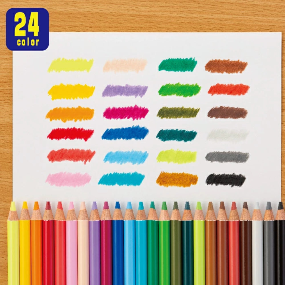 Uni Mitsubishi Toirono Colored Pencils 12 & 24 Colors TR12C TR24C