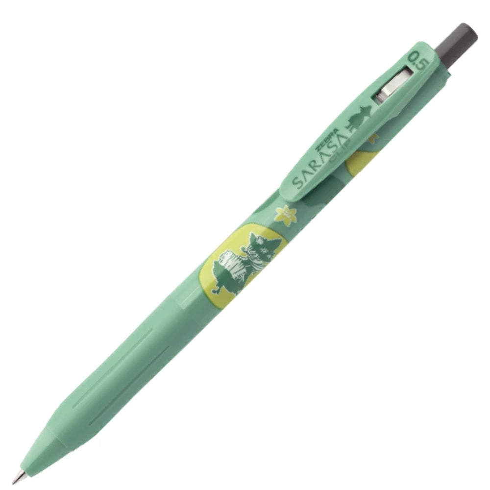 Zebra Sarasa Clip & Sarasa Grand Moomin Japan Limited Edition Gel Ballpoint Pen 0.5mm JJ29-MM-BK1 JJ29-MM-BK2 JJ29-MM-BK