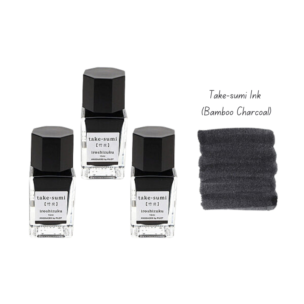 Pilot Iroshizuku Fountain Pen Ink (Mini 3-Piece Set) 15 ml INK-15-3AS
