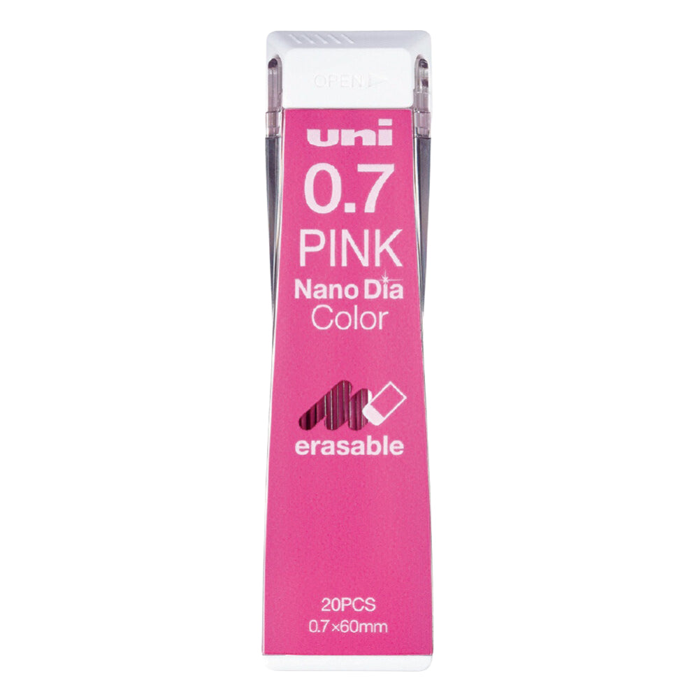 Uni NanoDia Color Erasable Lead 0.7 mm U07202NDC