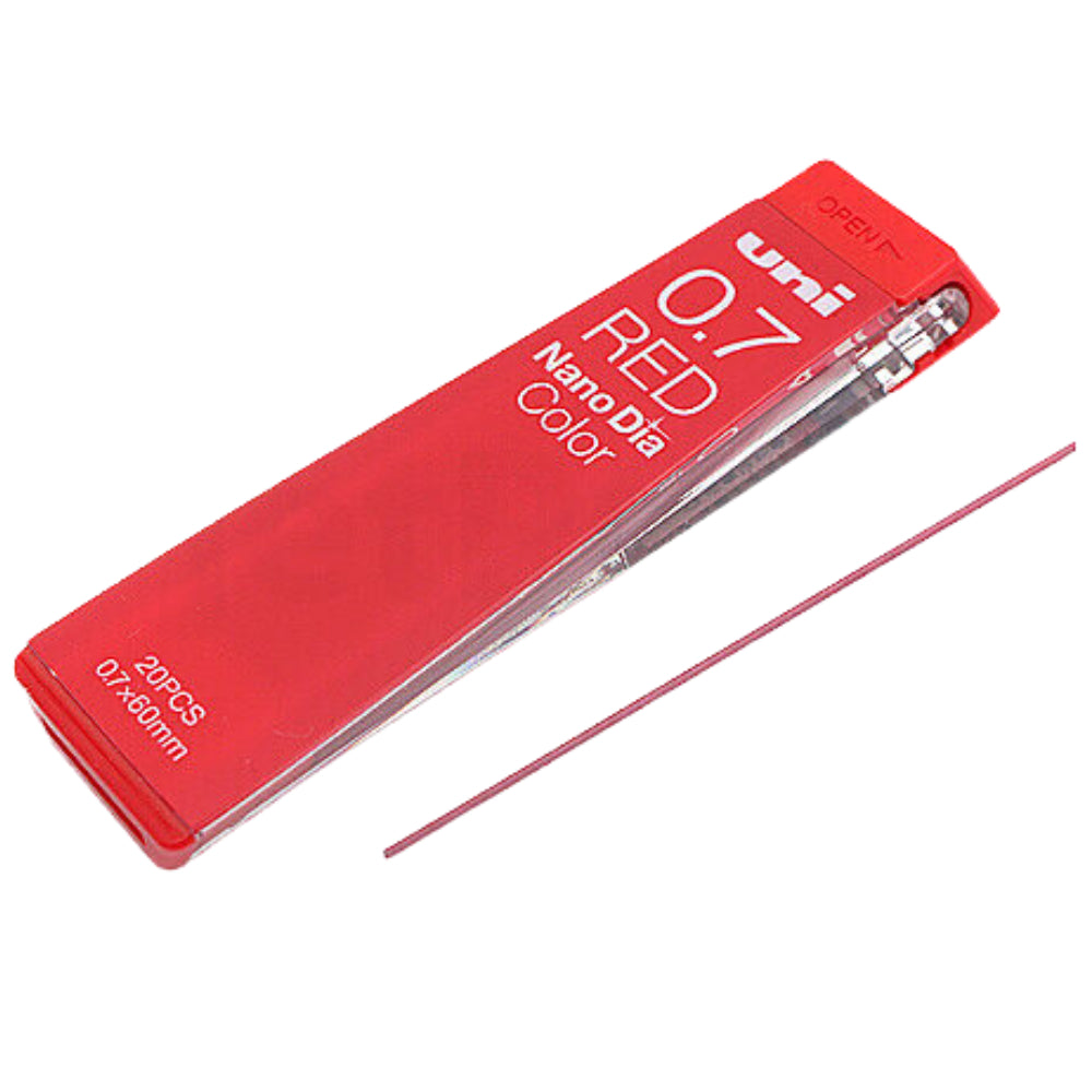 Uni NanoDia Color Erasable Lead 0.7 mm U07202NDC