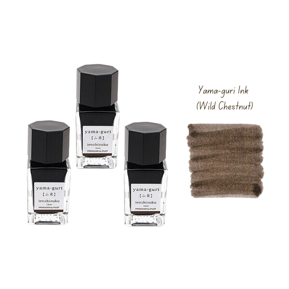 Pilot Iroshizuku Fountain Pen Ink (Mini 3-Piece Set) 15 ml INK-15-3AS