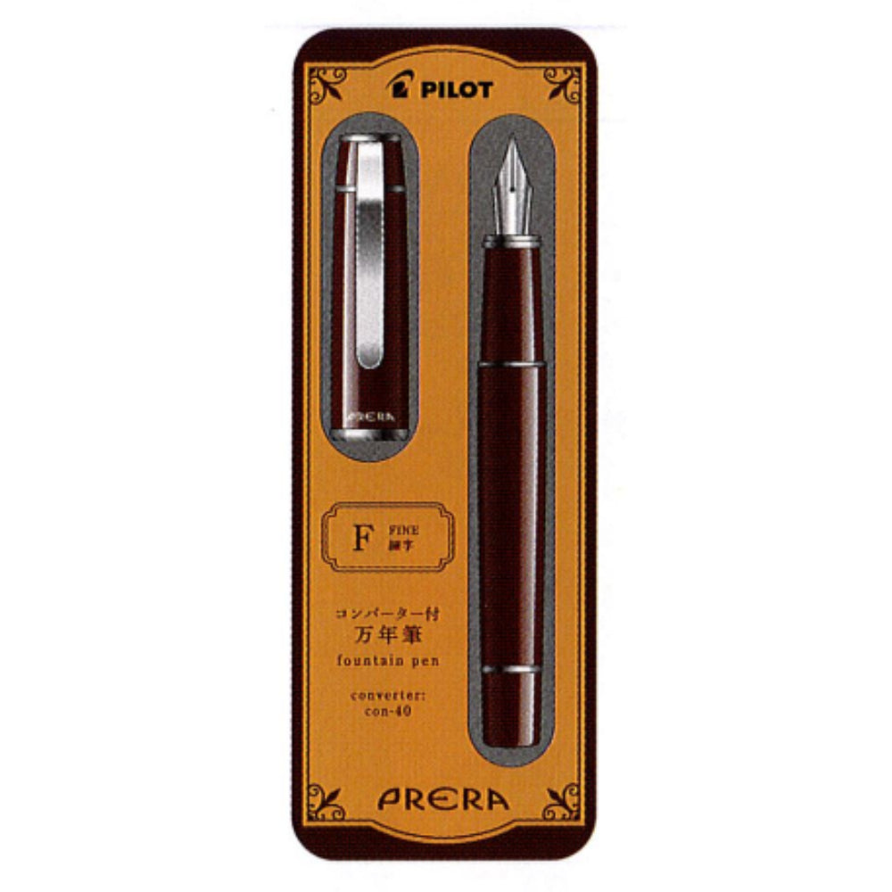 Pilot PRERA New Color Majinhitsu Fountain Pen Fine/Medium P-FPR-1-RBN-F P-FPR-1-RBN-M P-FPR-1-OW-F P-FPR-1-OW-M P-FPR-1-