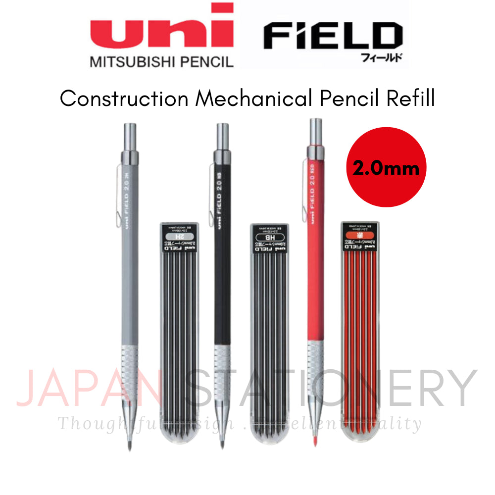 Uni Mitsubishi Field Architectural Mechanical Pencil Refill 2.0mm M20-700 1P