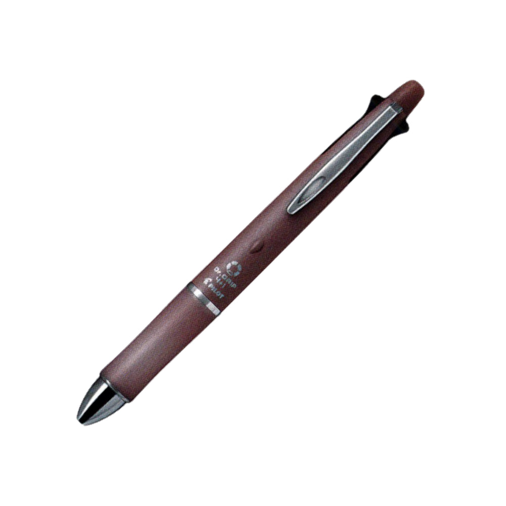 Pilot Dr. GRIP 4+1 Botanical Color Ballpoint Pen 5mm BH41DG-155-AL BH41DG-155-SG BH41DG-155-CW BH41DG-155-LBE BH41DG-155