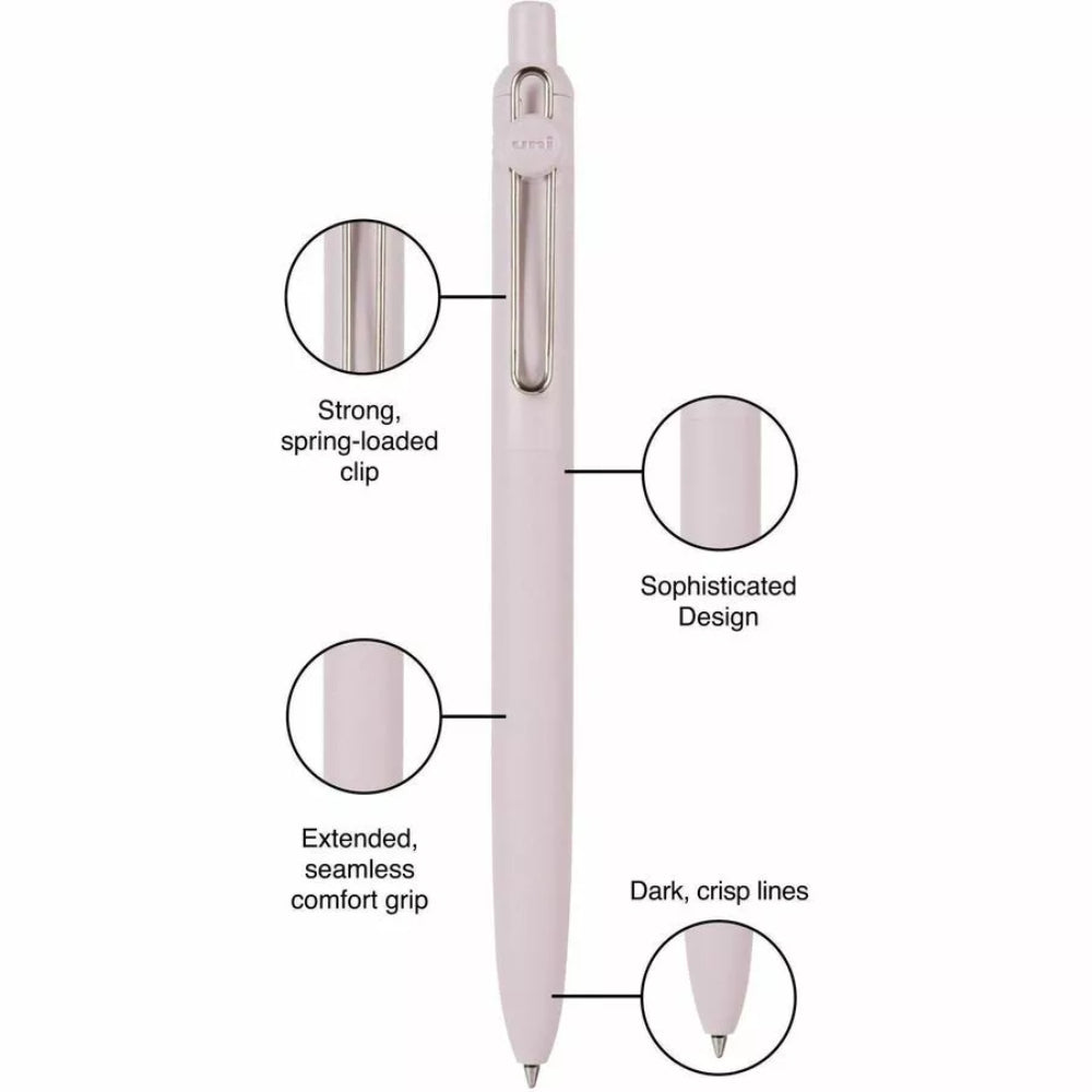Uni Mitsubishi Uniball ZENTO Basic Standard Flow Gel Pens 0.38/0.5mm UBNZS38.15 UBNZS38.24 UBNZS38.33 UBNZS05.15 UBNZS05