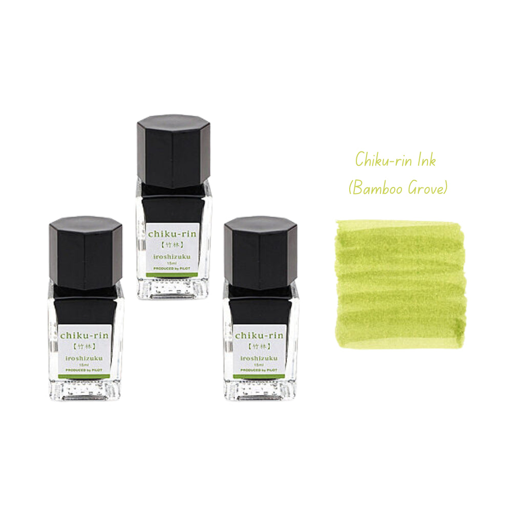 Pilot Iroshizuku Fountain Pen Ink (Mini 3-Piece Set) 15 ml INK-15-3AS