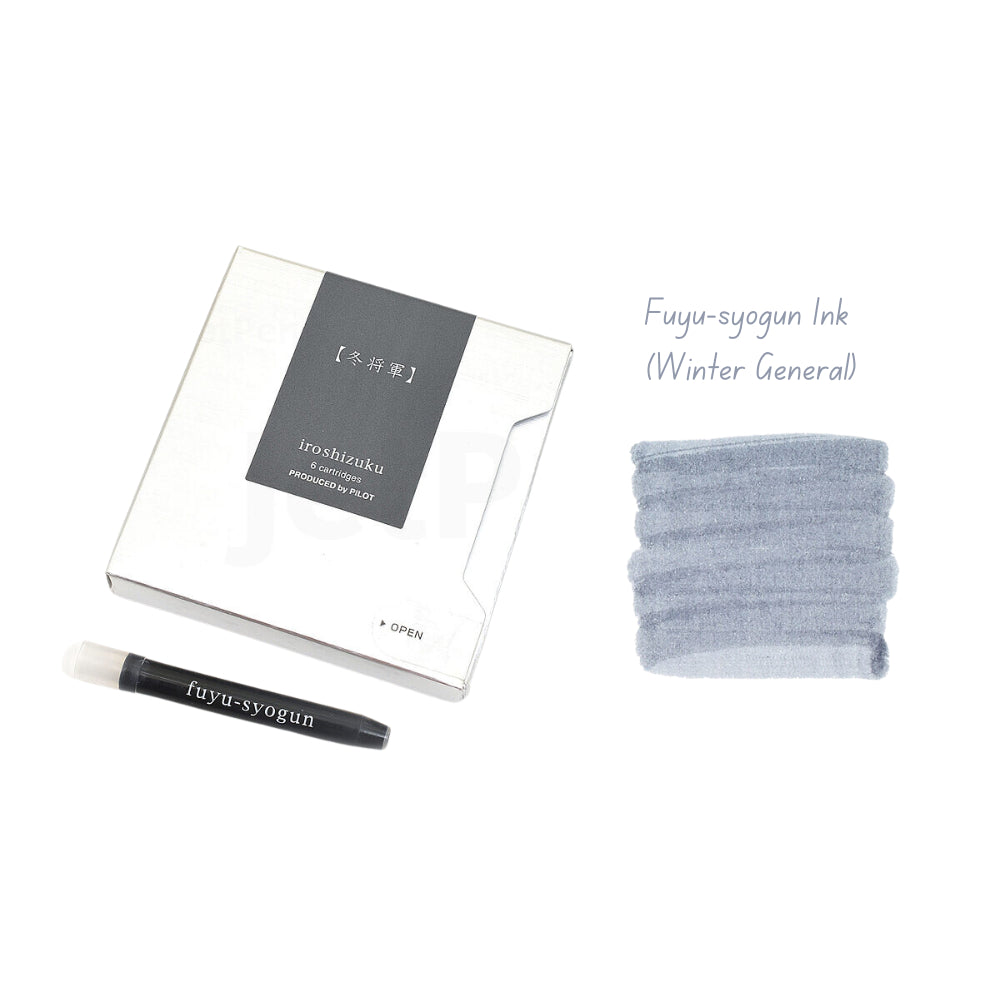 Pilot Iroshizuku Fountain Pen Ink Cartridges Refill (6 Cartridges) 0.8 ml IRF-6S-AS