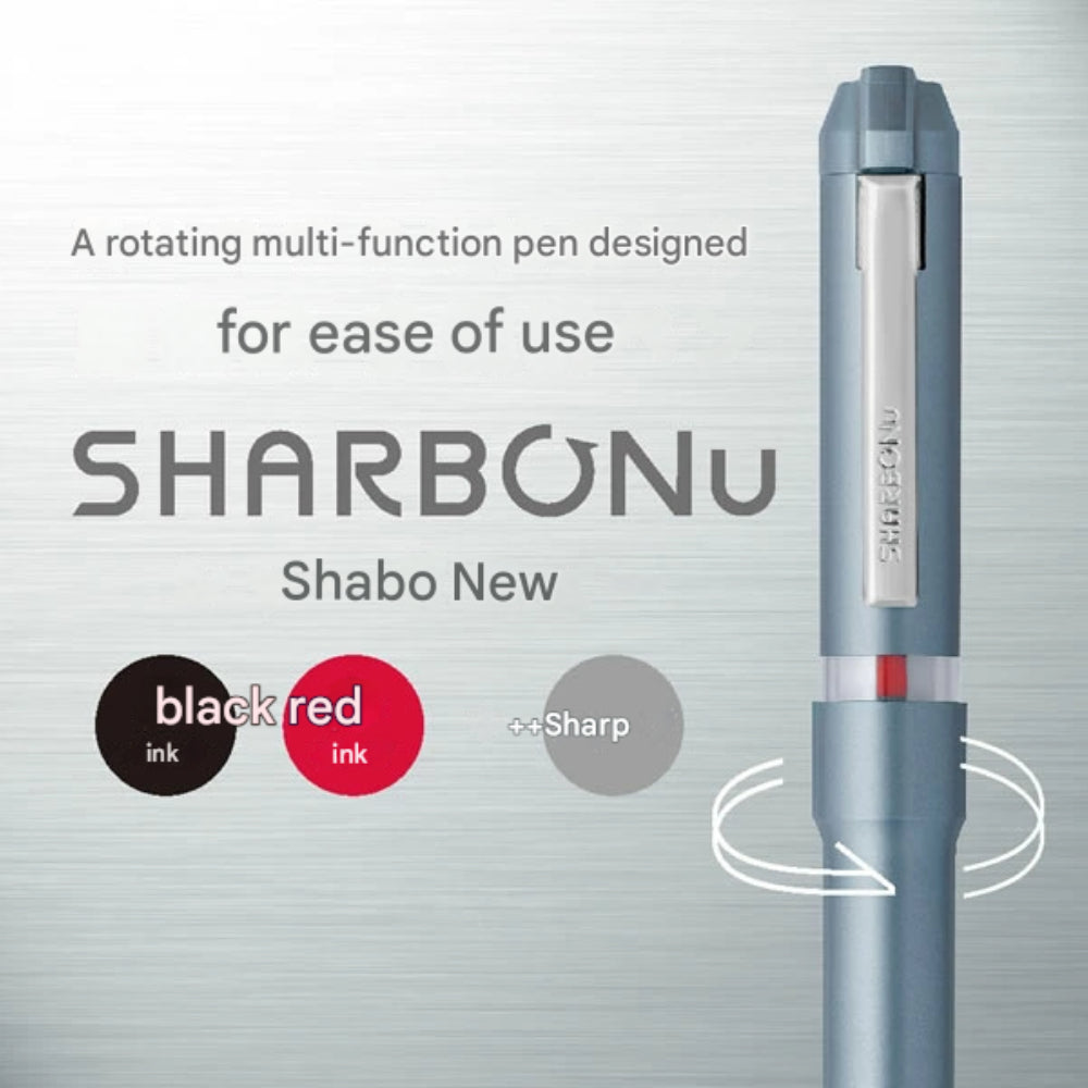 Zebra Sharbo Nu Relax Color Series Japan Limited Edition Mechanical Pencil 0.5mm SBS35-RC-MBL SBS35-RC-CLR SBS35-RC-LEG