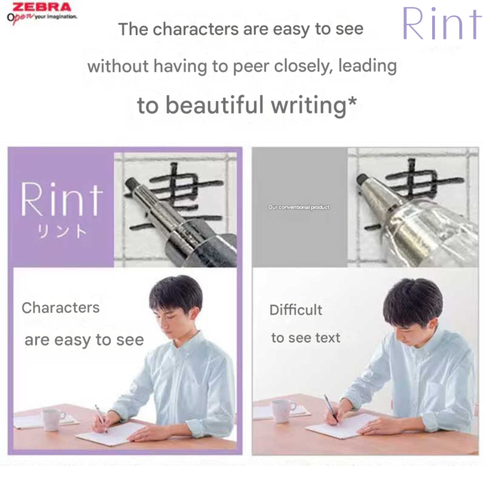 Zebra Sharp Rinto Japan Limited Edition Mechanical Pencil 0.3/0.5 mm P-MAS130-RLV P-MAS130-ABL P-MAS130-MG P-MAS130-W