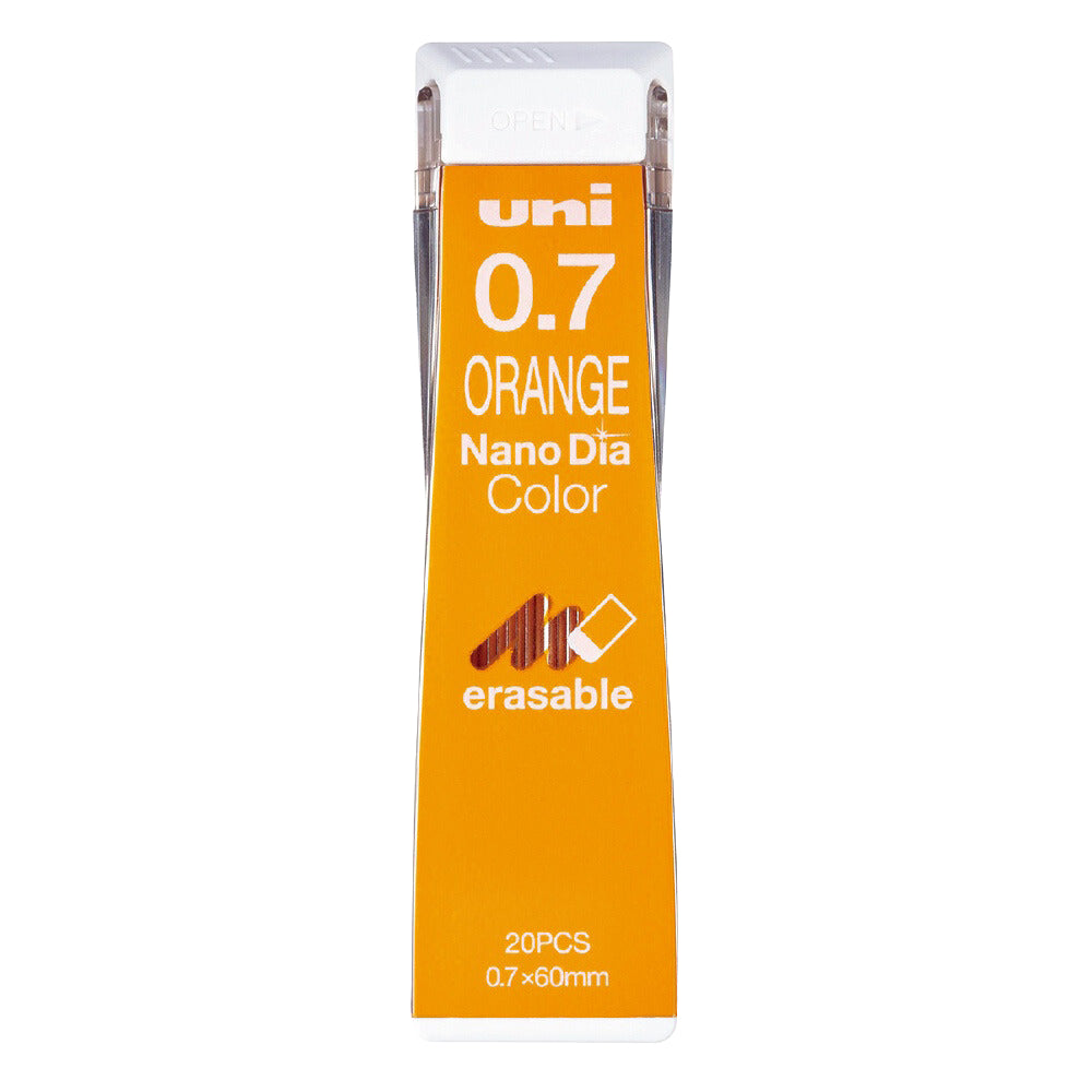 Uni NanoDia Color Erasable Lead 0.7 mm U07202NDC