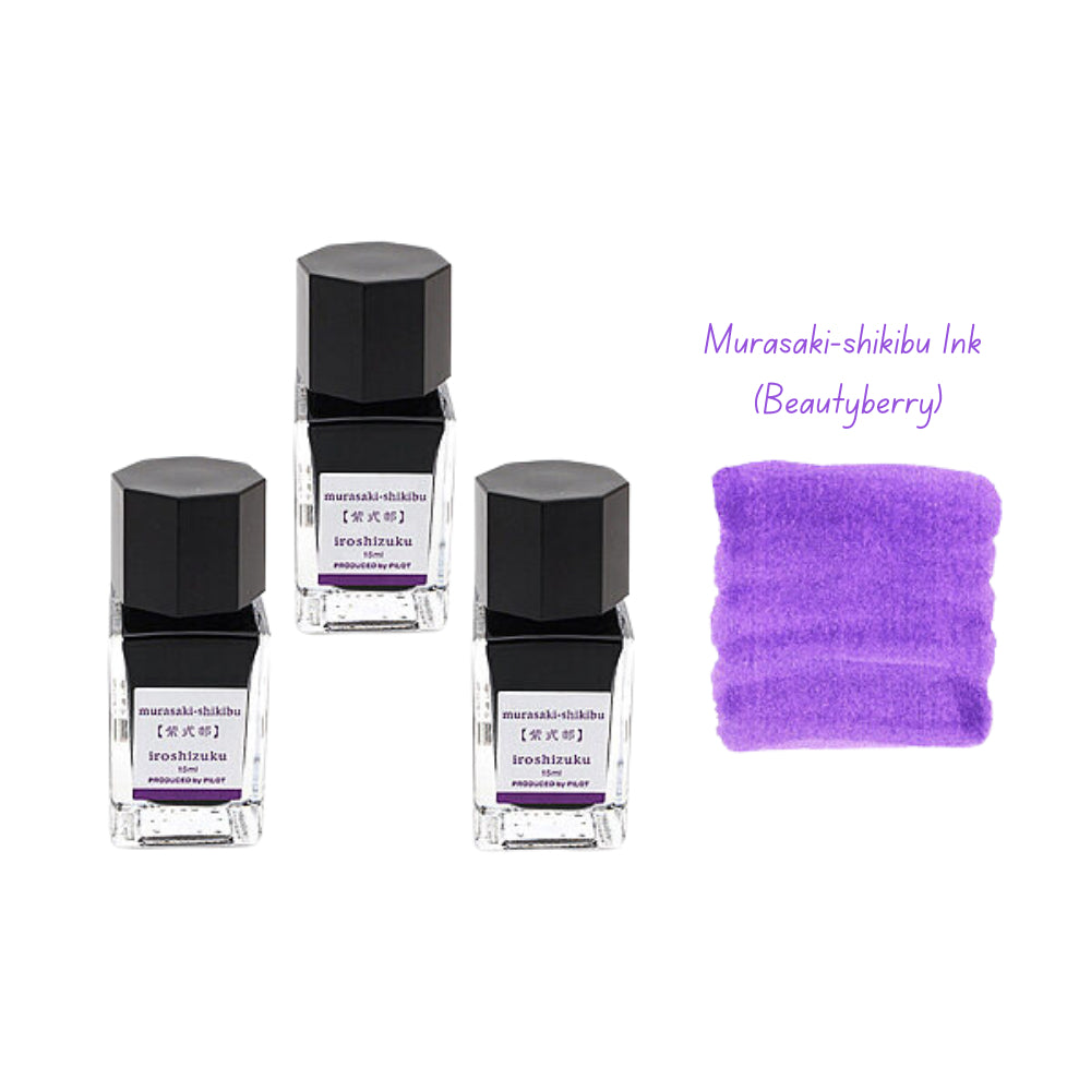 Pilot Iroshizuku Fountain Pen Ink (Mini 3-Piece Set) 15 ml INK-15-3AS