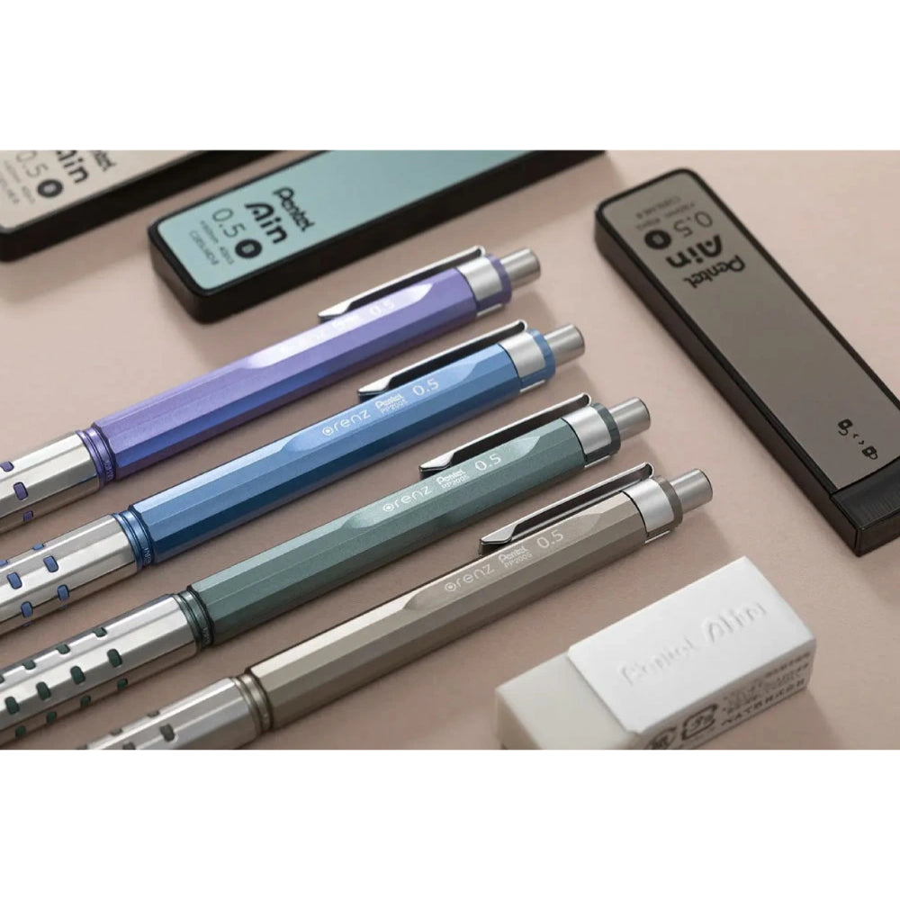 Pentel Ain Cool Nuance Japan Limited Edition Mechanical Pencil Refill & Eraser 0.5mm C285LMD-B C285LME-B ZEAC06LMZ