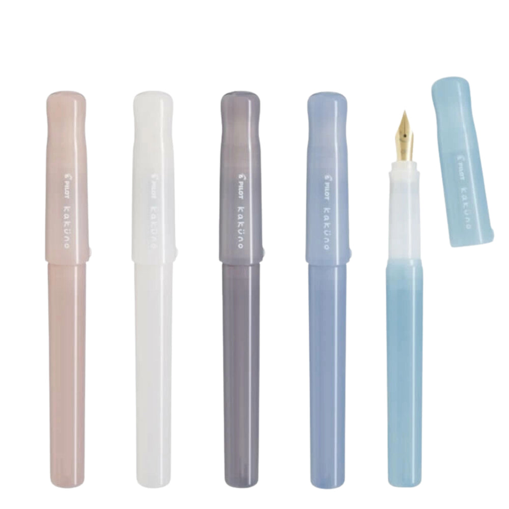 Pilot KAKUNO Drowsy Color Kumi Madoromi Color Series Fountain Pen Fine/Medium P-FKA-1-MDPF -MDPM -MDIF -MDIM -MDBNF