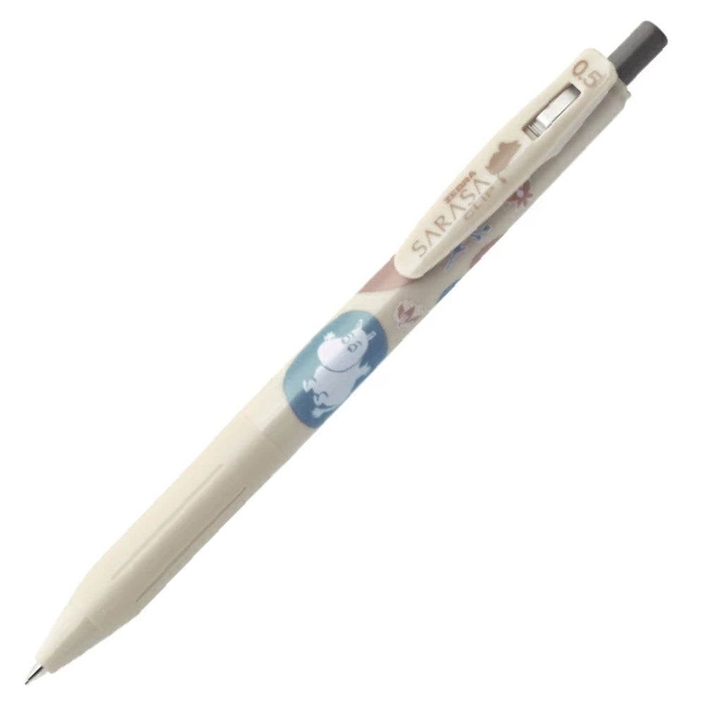 Zebra Sarasa Clip & Sarasa Grand Moomin Japan Limited Edition Gel Ballpoint Pen 0.5mm JJ29-MM-BK1 JJ29-MM-BK2 JJ29-MM-BK