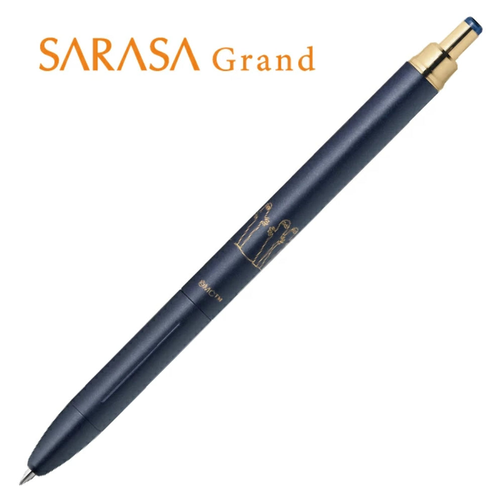 Zebra Sarasa Clip & Sarasa Grand Moomin Japan Limited Edition Gel Ballpoint Pen 0.5mm JJ29-MM-BK1 JJ29-MM-BK2 JJ29-MM-BK
