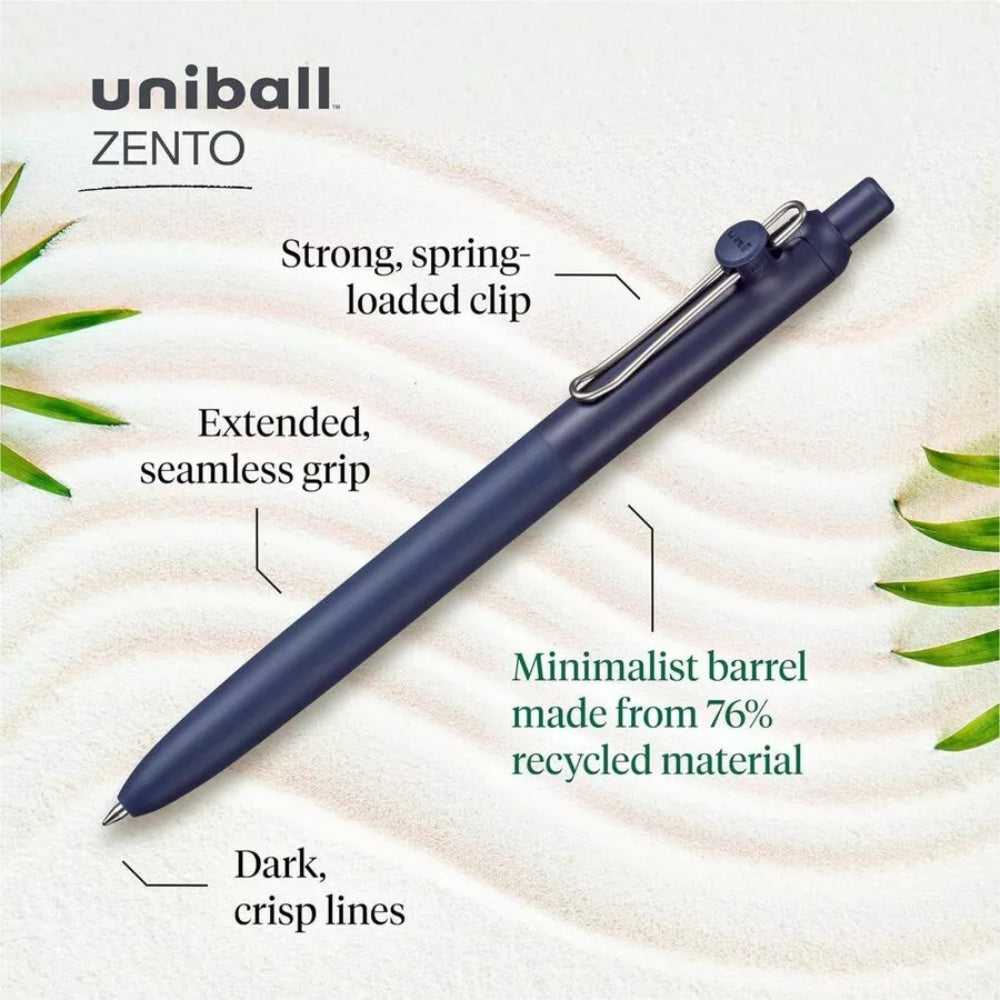 Uni Mitsubishi Uniball ZENTO Signature Gel Pen 0.38/0.5mm UBZH38.26 UBZH05M.24