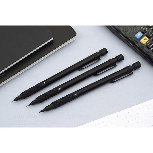 Staedtler All Black 925 Drafting Mechanical Pencil Metal Body(0.3, 0.5, 2.0)