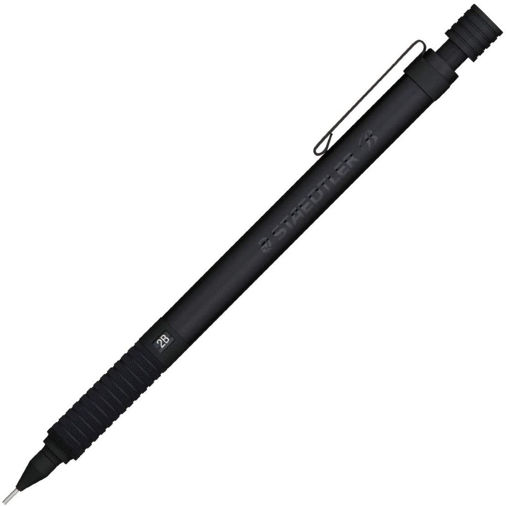 Staedtler All Black 925 Drafting Mechanical Pencil Metal Body(0.3, 0.5, 2.0)