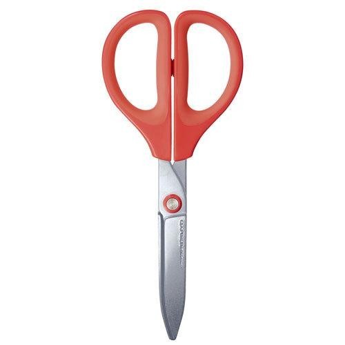 Kokuyo Hasa-P280 Saxa Glueless 4x Sharp Scissors with Safety Cap HASA-P280B P280G P280R P280W P280Y