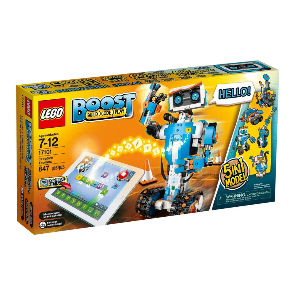 LEGO Boost Creative Toolbox 17101 Fun Robot Building Set and Educational Coding Kit for Kids