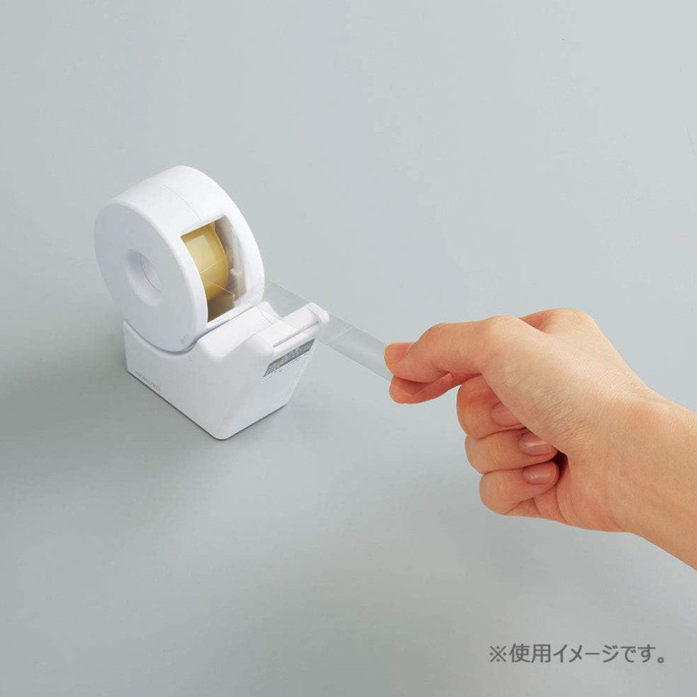 KOKUYO GLOO Tape Dispenser Tape Cutter with Suction Cup Small Large T-GM500NW T-GM510W