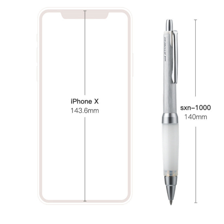 Mitsubishi Uni Jetstream Ballpoint Pen - 0.7 mm Alpha Gel Grip Series SXN-1000-07 1P