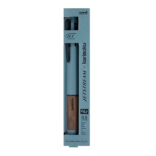 Mitsubishi Pencil Jet Stream Karimoku 4&1 Multi-Function Pen Steel 0.5 MSXE5-KF-05