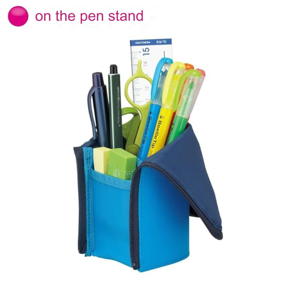 KOKUYO Stand Pen Tool Neo Critz Large Size Pencil Case F-VBF180-1 F-VBF181-1