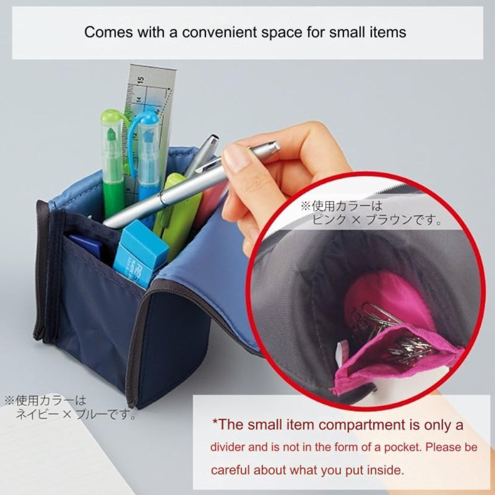 KOKUYO Stand Pen Tool Neo Critz Large Size Pencil Case F-VBF180-1 F-VBF181-1