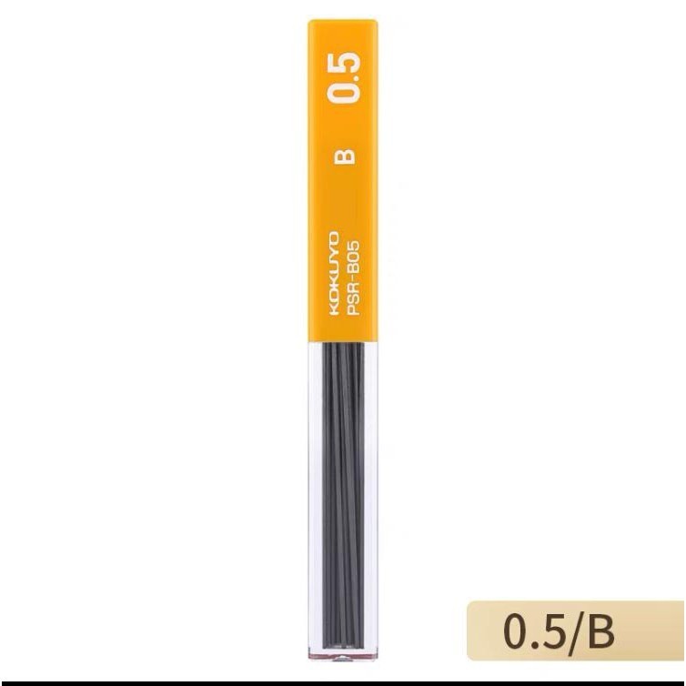 KOKUYO Enpitsu Sharp Mechanical Pencil Lead - HB / B / 2B ( 0.3 / 0.5 / 0.7 / 0.9 / 1.3 mm ) PSR-2B03-1P PSR-B03-1P