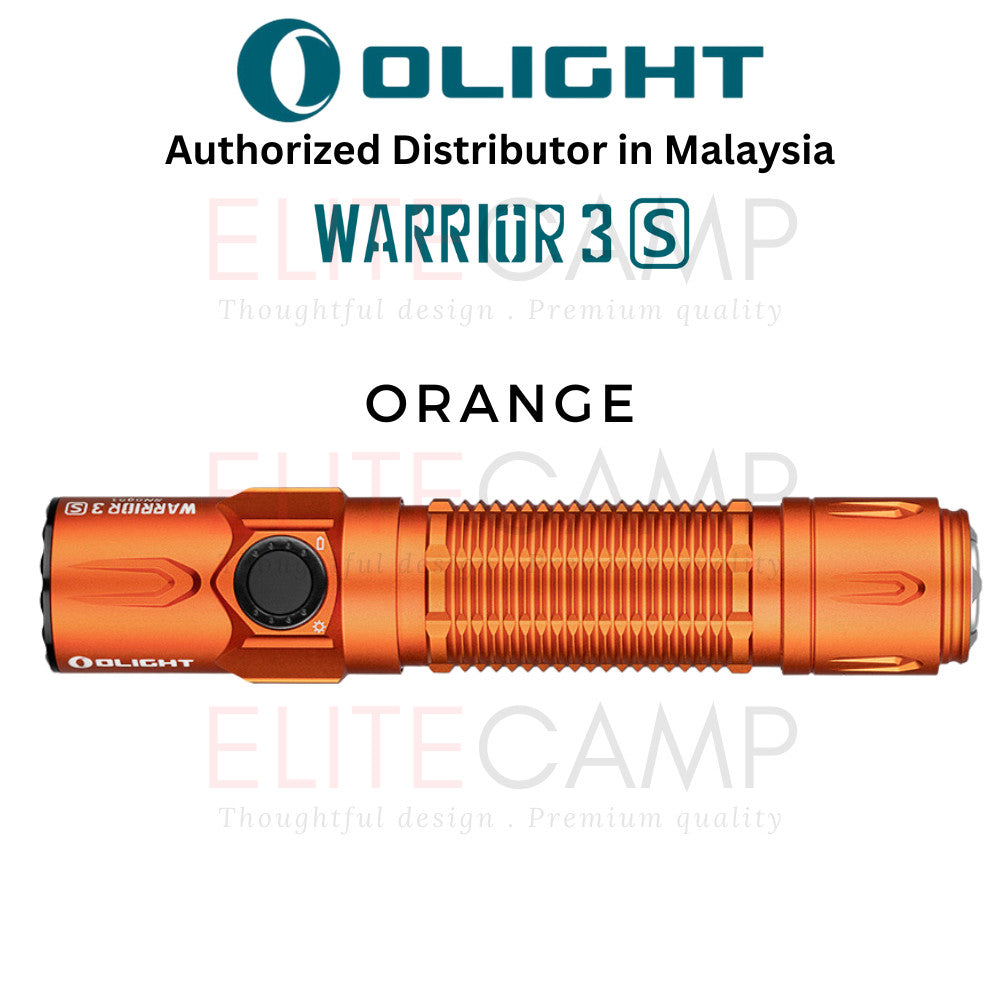 Olight Warrior 3S Tactical Flashlight with Proximity Sensor Rechargeable Camping Hiking Torchlight Torch Flash