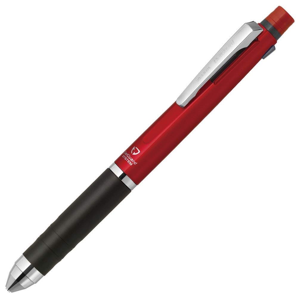 Zebra DelGuard (0.5mm) +2 ink Color (0.7 mm) - Emulsion Ink Multi Pen Mechanical Pencil+2C