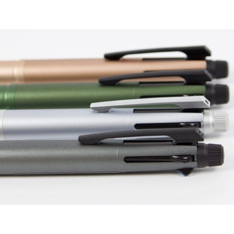 Jetstream 4+1 Metal Edition - Mitsubishi Uni 4 Color (0.5mm) & Mechanical Pencil (0.5mm)
