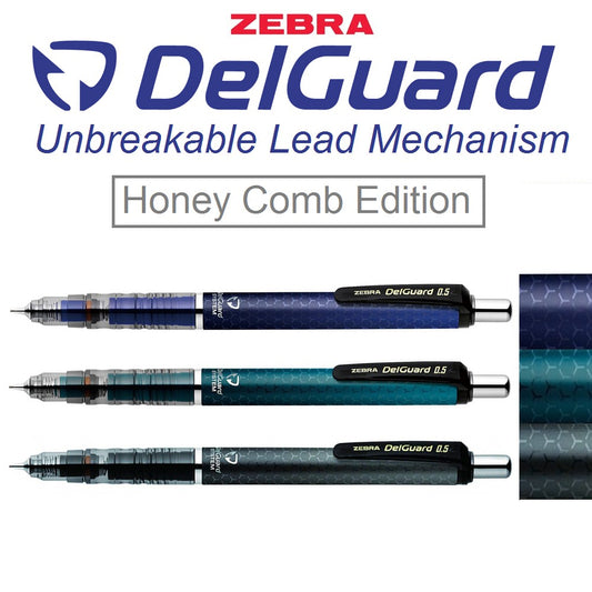 Zebra DelGuard Honeycomb Edition Anti-break Core Mechanical Pencil (0.5mm)