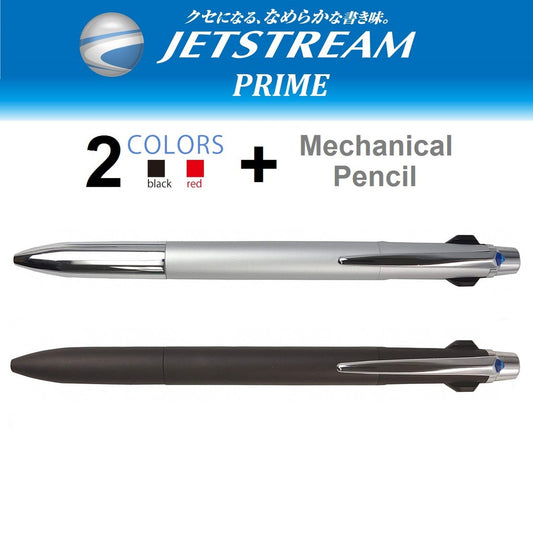 Uni Jetstream Prime 2 Color Ballpoint Multi Pen (0.7mm) & Mechanical Pencil