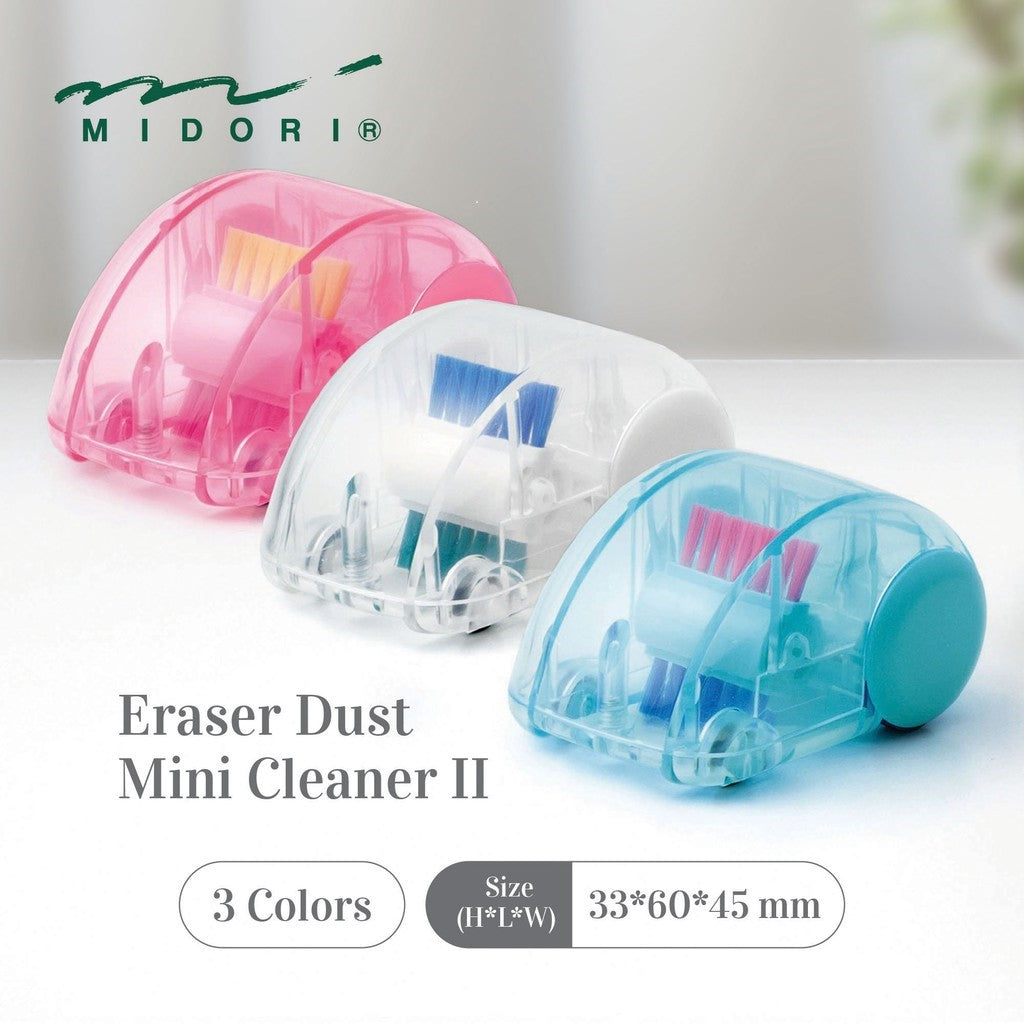 Midori Eraser Dust Mini Cleaner (Car) and Mini Cleaner II (Round)