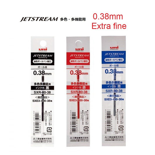 Refill for Mitsubishi Multi Function Jetstream Pen SXR-80-38 (0.38mm) Extra Fine