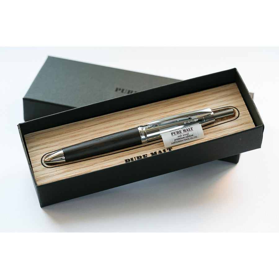 Mitsubishi Uni Multi Function Pen 4-in-1: 3 Color & Mechanical Pencil Pure Malt Premium