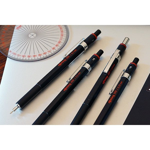 Rotring 300 Drafting Pencil Black Body (0.35mm, 0.5mm, 0.7mm, 2.0mm) rotring