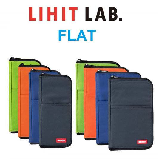 Original Lihit Lab Pen / Pencil Case - Flat type New release Wide Thin A7652-6 A7653-24