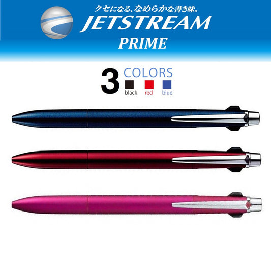 Uni Jetstream Prime 3 Color Ballpoint Multi Pen - 0.5 mm