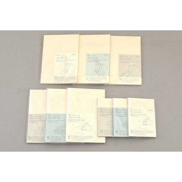 Midori MD Notebook Minimalist Diary- A5 A6- Grid, Lined, Blank, Grid, Frame