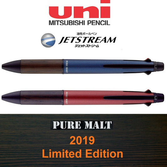 2019 Limited Edition Uni Pure Malt Jetstream 4 Color & Mechanical Pencil