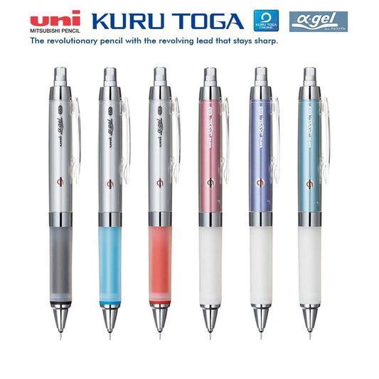 Uni Kuru Toga Alpha Gel Automatic Lead Rotation Mechanical Pencil (0.5mm)