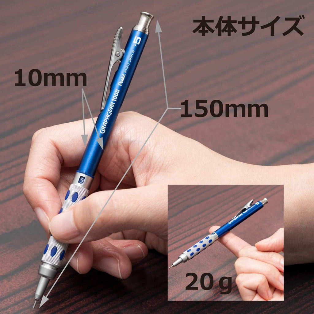 Limited Color Pentel Graph Gear 1000 Drafting Mech Pencil PG1015 0.5mm