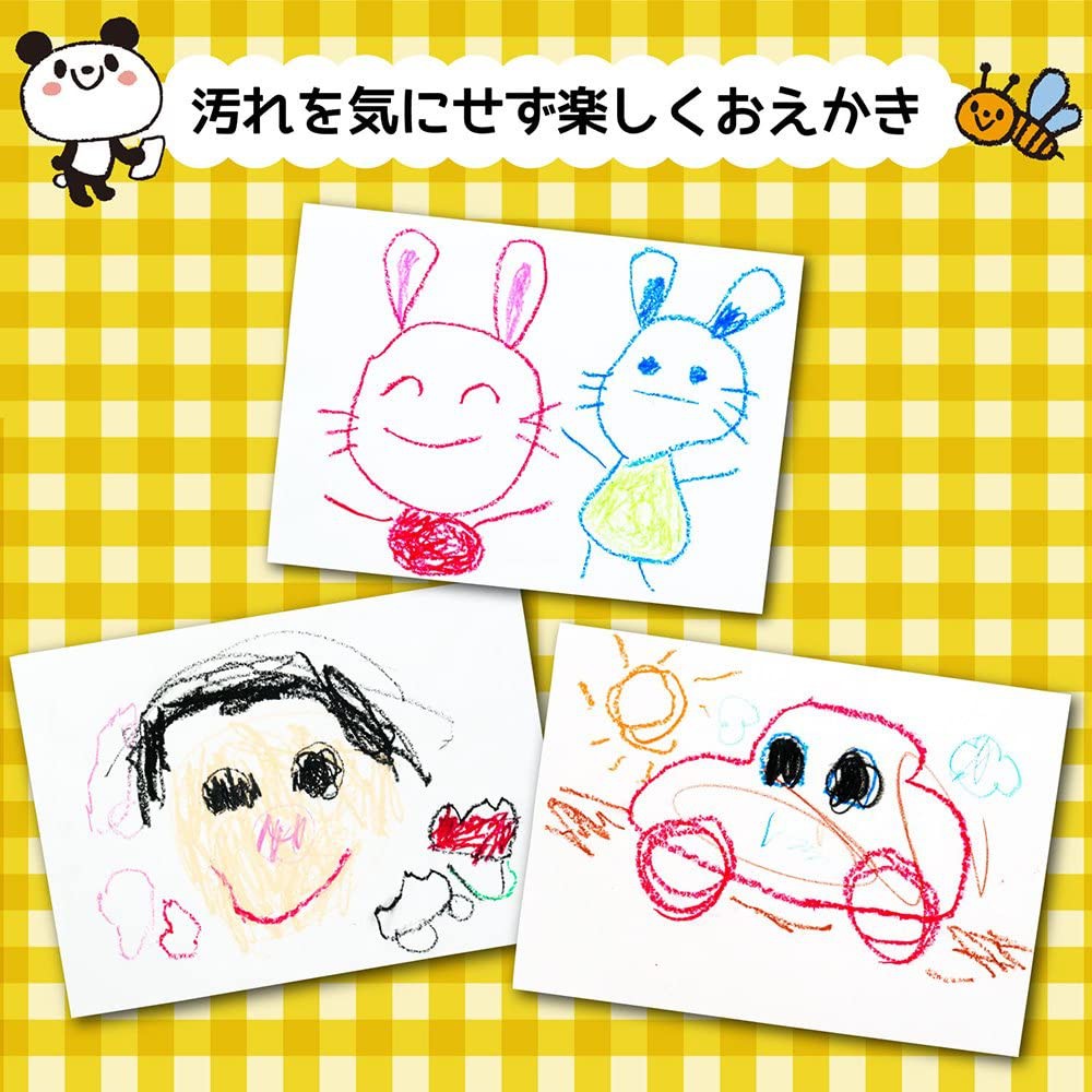 Sakura Food Grade Non Toxic Baby Water Soluble Pastel Crayons - Washable  Toddler Children Kids Crayon