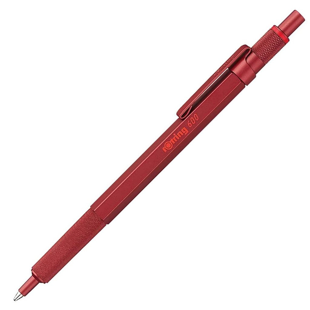 rOtring 600 Special Color Edition Full Metal Drafting Pencil (0.5 mm), Ballpoint Pen, Blue / Red / Green rotring